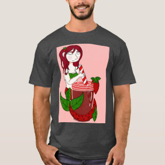 Camiseta Strawberry Iced Tea Mermaid