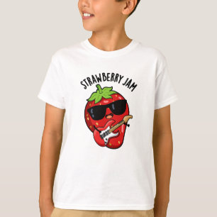 Camiseta Strawberry Jam Funny Fruta Pun