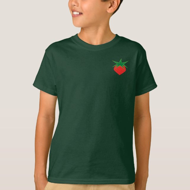 Camiseta Strawberry Kids Unisex T-Shirt (Frente)