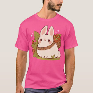 Camiseta Strawberry Picing Bunny
