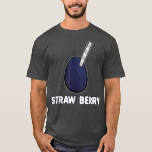 Camiseta Strawberry Puns de Verão Frutas Engraçadas Veg Com