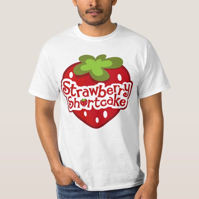 Camiseta Strawberry Shortcake engraçado (Frente)
