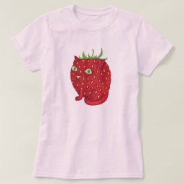 Camiseta Strawberry Tabby Cat