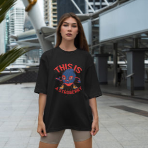 Camiseta Strawberry Thef Funny