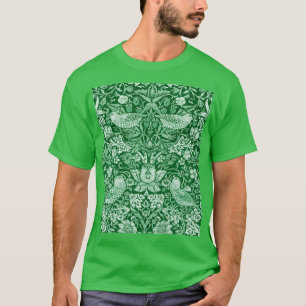 Camiseta Strawberry Thef Green, William Morris