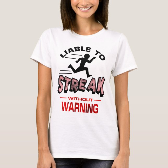 Camiseta Streakers (Transmissíveis) (Frente)