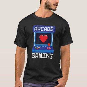 Camiseta Streamer de Nerd de jogos de jogos em Arcade