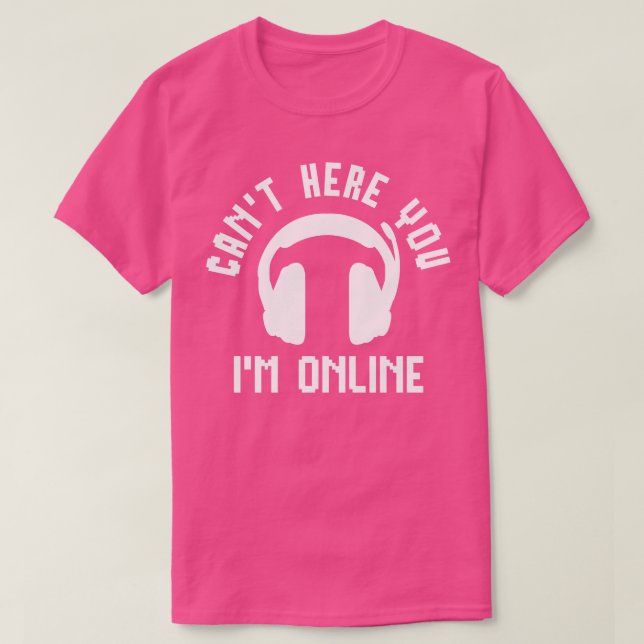 Camiseta Streaming Online Streamer 1 (Frente do Design)