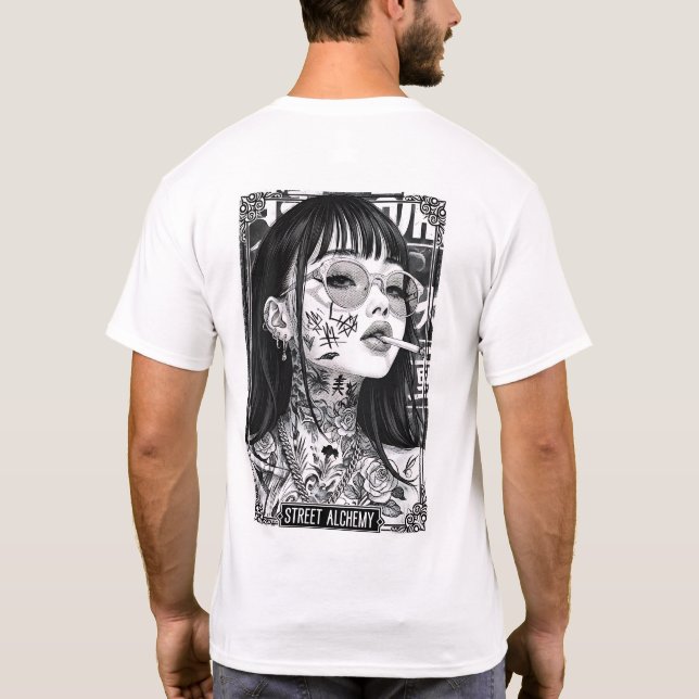 Camiseta Street Alchemy | Edgy Tattoo Cultur (Verso)