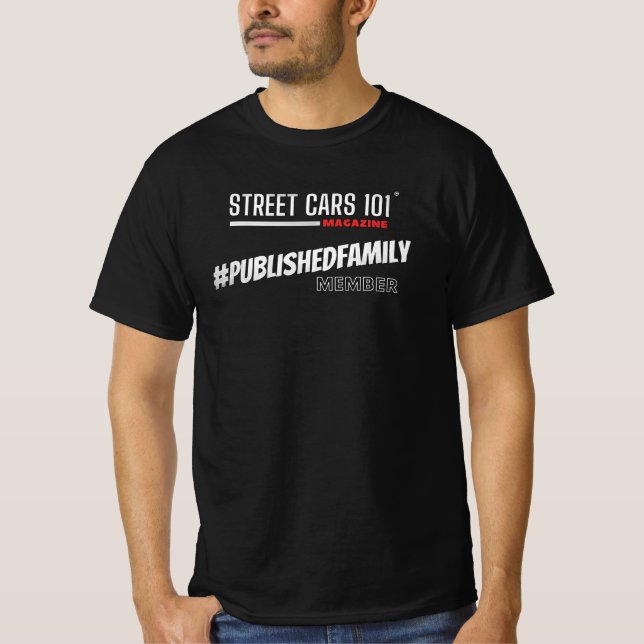 Camiseta Street Cars 101 Revista Publicada Family T-shirts (Frente)