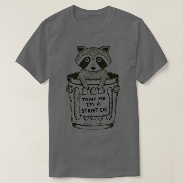 Camiseta Street Cat (Frente do Design)