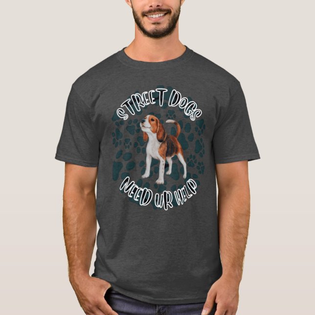 Camiseta Street Dogs retro (Frente)