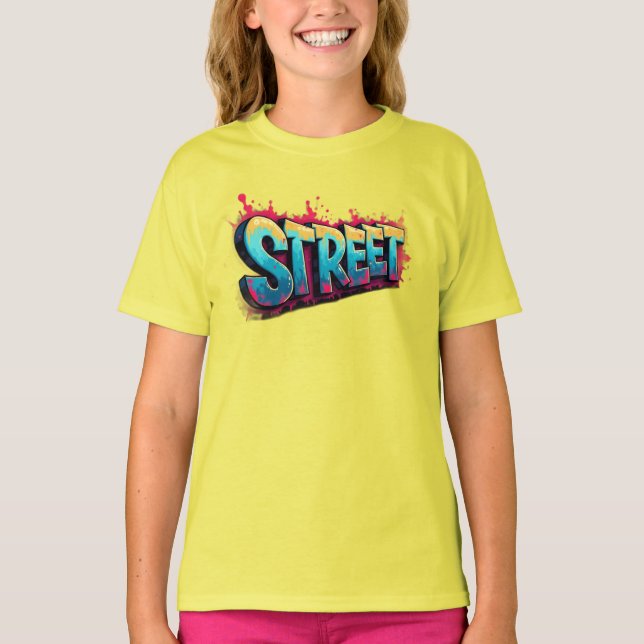 Camiseta “Street Dreams” “City Speaks” “Urban Pulse” “Concr (Frente)