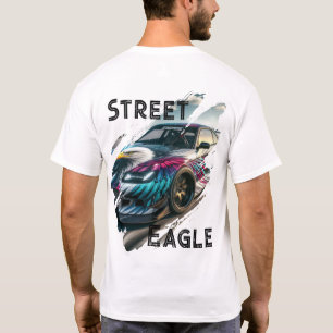 Camiseta Street Eaglwear – Lifestyle do Carro Drift Urbano 