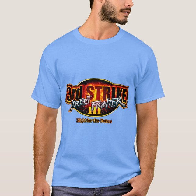 Camiseta Street Fighter III 3rd Strike Fight for the Future (Frente)