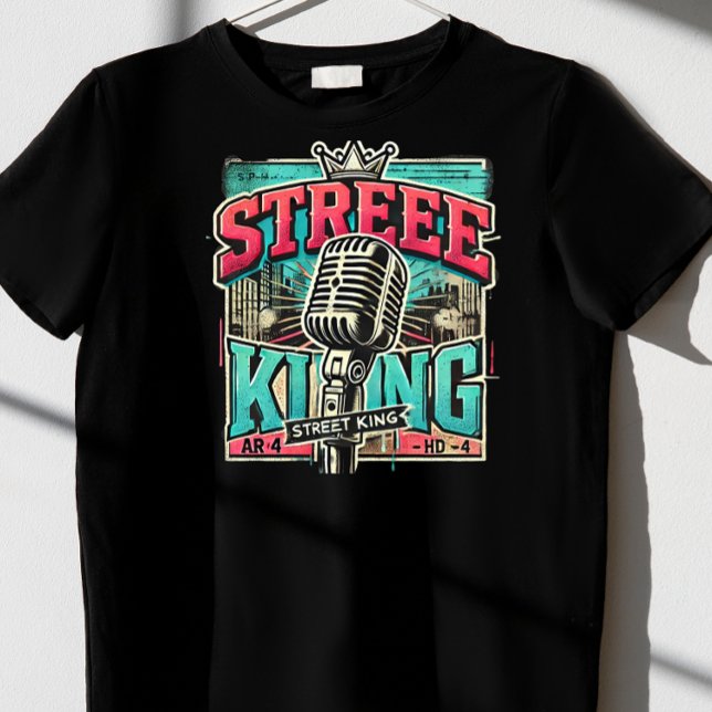 Camiseta Street King (Criador carregado)