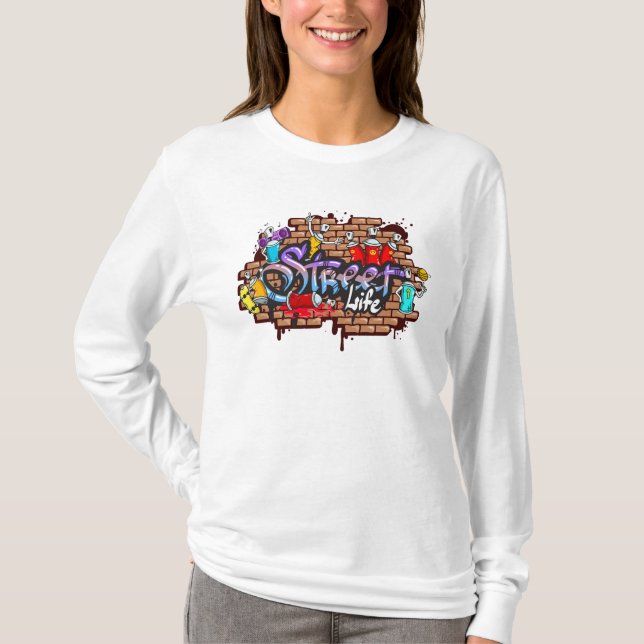 Camiseta Street Life (Frente)