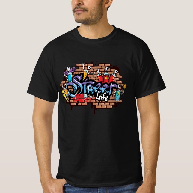 Camiseta Street Life (Frente)