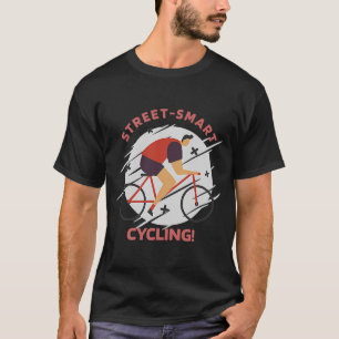 Camiseta Street Smart Cycling Retro Biking Presente