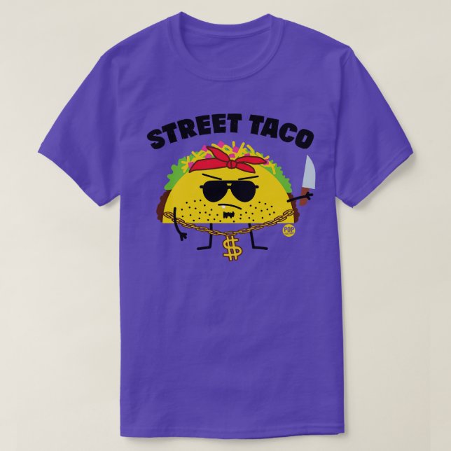 CAMISETA STREET TACO (Frente do Design)