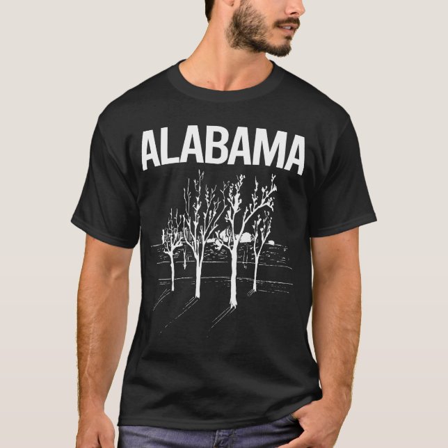 Camiseta Street Trees Alabama (Frente)