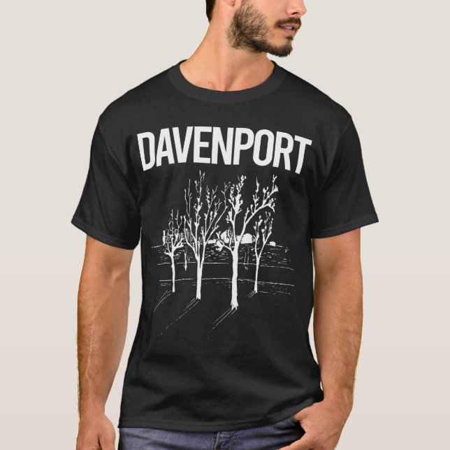Camiseta Street Trees Davenport (Frente)