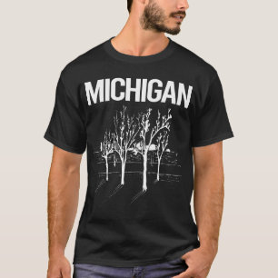 Camiseta Street Trees Michigan
