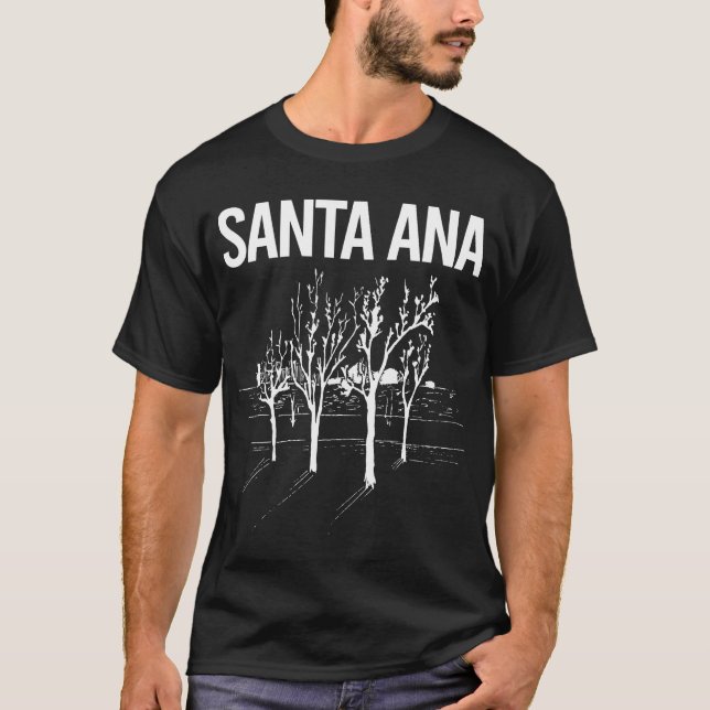 Camiseta Street Trees Papais noeis Ana (Frente)