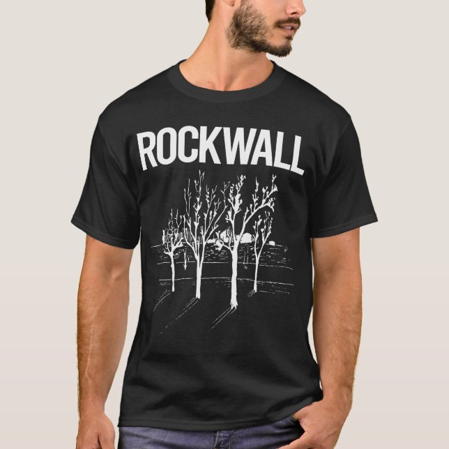 Camiseta Street Trees Rockwall (Frente)