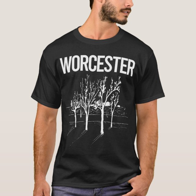 Camiseta Street Trees Worcester (Frente)