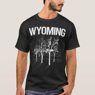 Camiseta Street Trees Wyoming