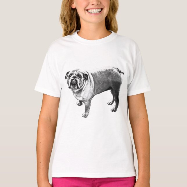 Camiseta Street Walk, Bulldog Bright (Frente)