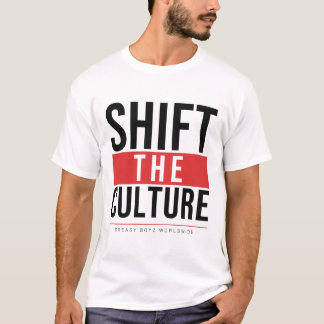 Camiseta Streetwear de Tipo Empilhado Shift The Cu