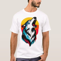 Camiseta Streetwear Lobo Feroz – Animal Ousado