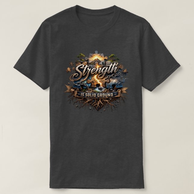 Camiseta Strength 5a (Frente do Design)