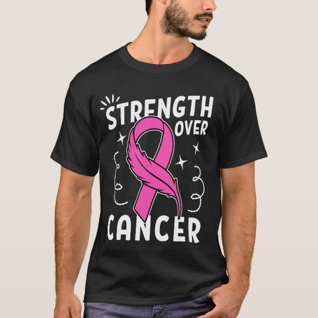 Camiseta Strength Over Cancer (Frente)