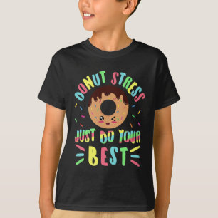 Camiseta Stress Apenas Faça Seu Melhor - Testando Professor
