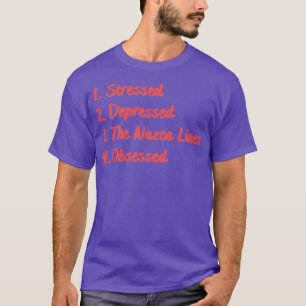 Camiseta Stress Deprimiu As Linhas Nazcas Obcecadas