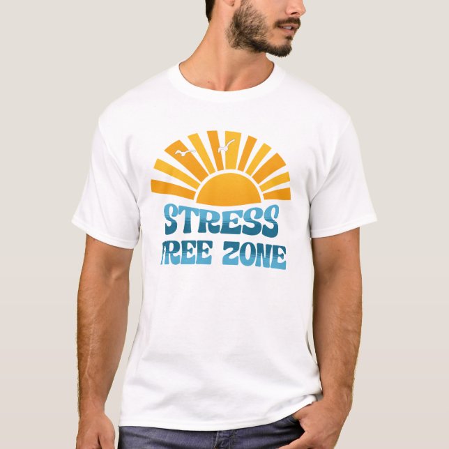 Camiseta Stress Free Zone (Frente)