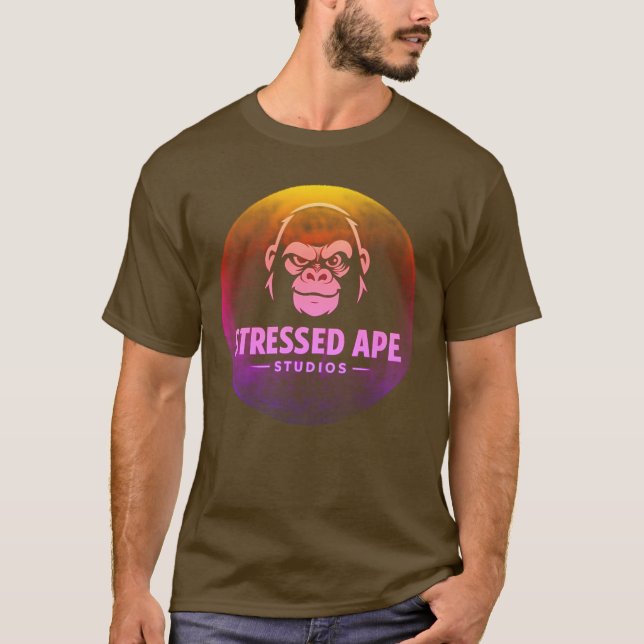 Camiseta Stressed Ape Studios - Bolha (Frente)