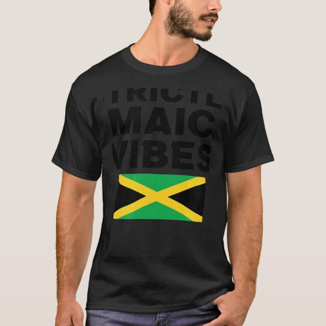 Camiseta Strictly Jamaican Vibes Jamaica West Indian Carniv (Frente)