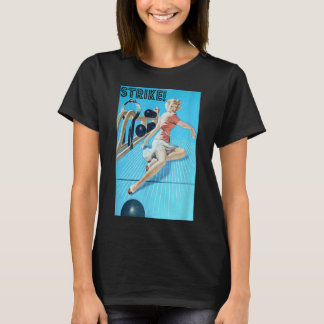 Camiseta Strike! Awesome Retro Vintage Bowling 1007
