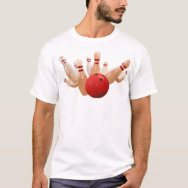 Camiseta Strike de Boliche.