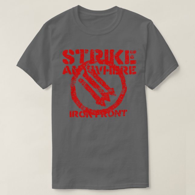 Camiseta Strike Iron Front Anywhere (Frente do Design)