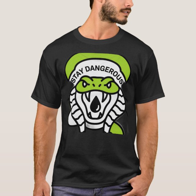 Camiseta Strike Without Warning Snake Shirt (Frente)