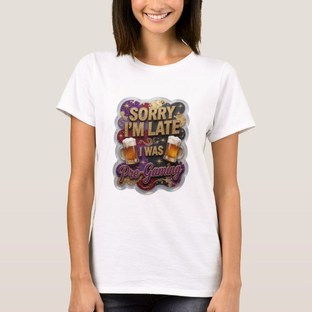 Camiseta Striking Gold EU JOGUEI ANTES (Frente)