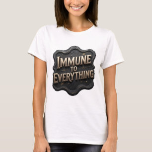 Camiseta Striking Gold IMUNE A TUDO Statement