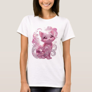 Camiseta Striking Silver PINK DIAMOND CAT Statemen