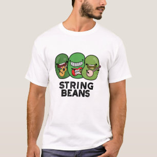 Camiseta String Beans Funny Vegetal Pun
