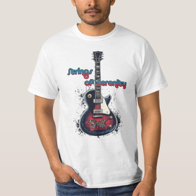 Camiseta Strings of Serenity (Frente)